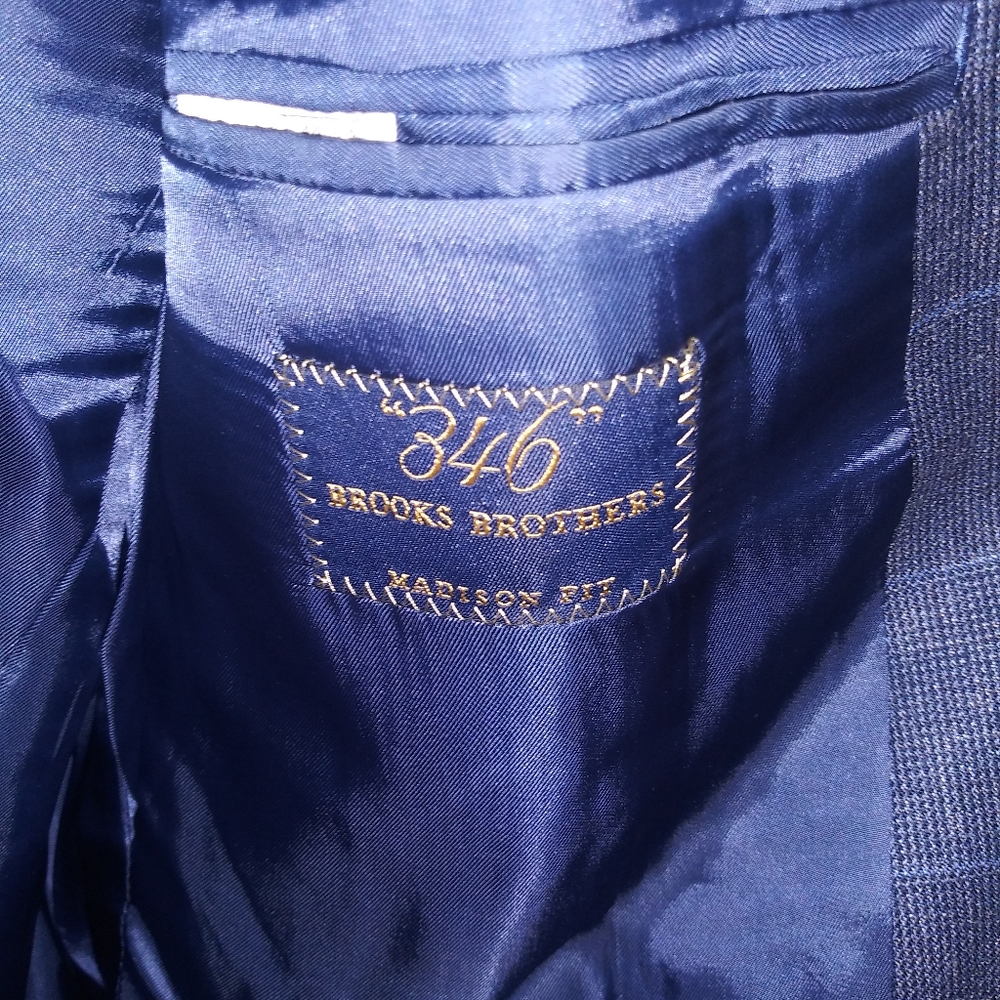 Brooks Brothers 346 Madison Fit Suit Jacket 42L - Picture 4 of 4